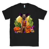 Black Halloween german shepherd Classic Tee - RanaPortraitStore