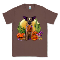 Chestnut Halloween german shepherd Classic Tee - RanaPortraitStore