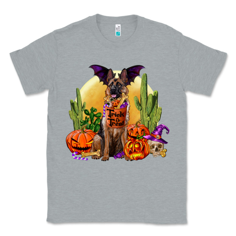 Halloween German Shepherd Classic Tee by RanaPortraitStore | Teevron