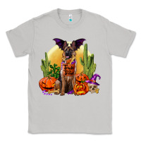 Moon Dust Halloween german shepherd Classic Tee - RanaPortraitStore