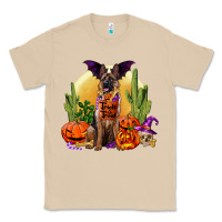 Mushroom Halloween german shepherd Classic Tee - RanaPortraitStore