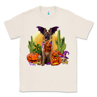 Natural Halloween german shepherd Classic Tee - RanaPortraitStore