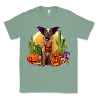 Sage Halloween german shepherd Classic Tee - RanaPortraitStore