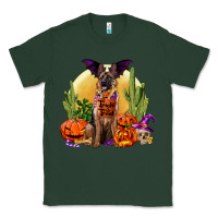 Sports Green Halloween german shepherd Classic Tee - RanaPortraitStore