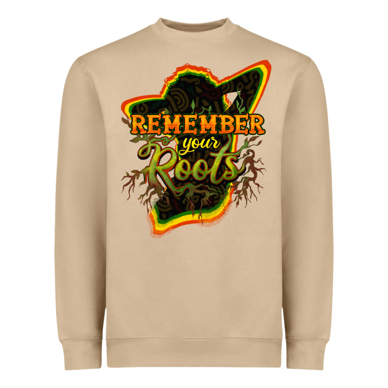 Remember Your Roots Heavyweight Sweatshirt by HowdyJamesFarm | Teevron