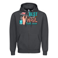 Smoke best nail tech ever bbs Zipper Hoodie - BundleAndBundleShop