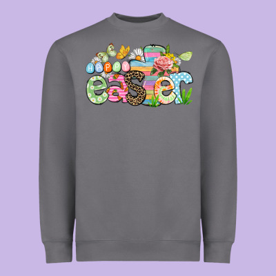 Happy Easter Easter Day Heavyweight Sweatshirt Designed By Cowgirlartshop
