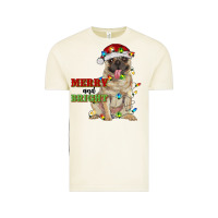 Vintage Arctic merry and bright pug Vintage Tee - RanaPortraitStore