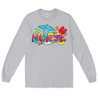 Moon Dust Autism Nurse Long Sleeve Tee - NancyCooperArtShop