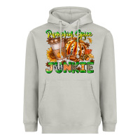 Moon Dust Pumpkin Spice Junkie Heavyweight Hoodie - CowhideDigitalArt