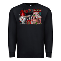 Black Iam Gnome For My Baking Premium Sweatshirt - CowhideDigitalArt