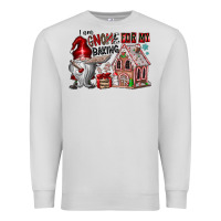 Dove Grey Iam Gnome For My Baking Premium Sweatshirt - CowhideDigitalArt