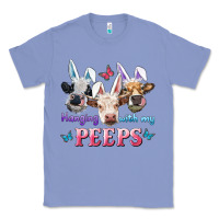 Colony Blue Hanging With My Peeps Cows Classic Tee - RanaPortraitStore
