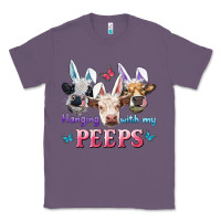 Lavender Hanging With My Peeps Cows Classic Tee - RanaPortraitStore