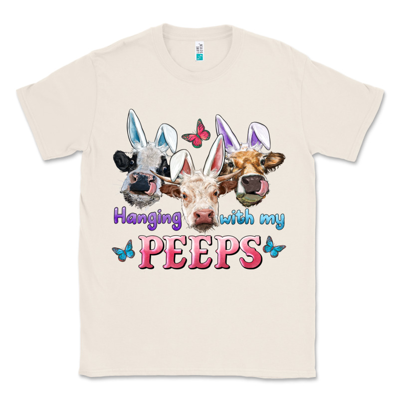 Hanging With My Peeps Cows Classic Tee by RanaPortraitStore | Teevron