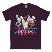 Plum Hanging With My Peeps Cows Classic Tee - RanaPortraitStore