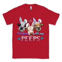 Red Hanging With My Peeps Cows Classic Tee - RanaPortraitStore