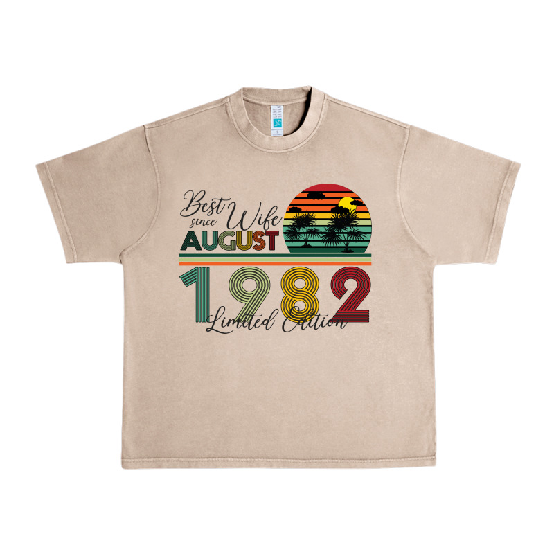 Best Wife Since August 1982 Limited Edition Urban Heavy Tee by Bettercallsaul | Teevron