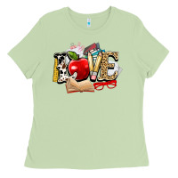 Matcha teacher school love Ladies Tee - NancyCooperArtShop