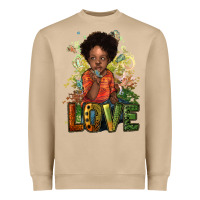 Mushroom Black are boy love Heavyweight Sweatshirt - HowdyJamesFarm