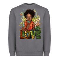 Storm Black are boy love Heavyweight Sweatshirt - HowdyJamesFarm