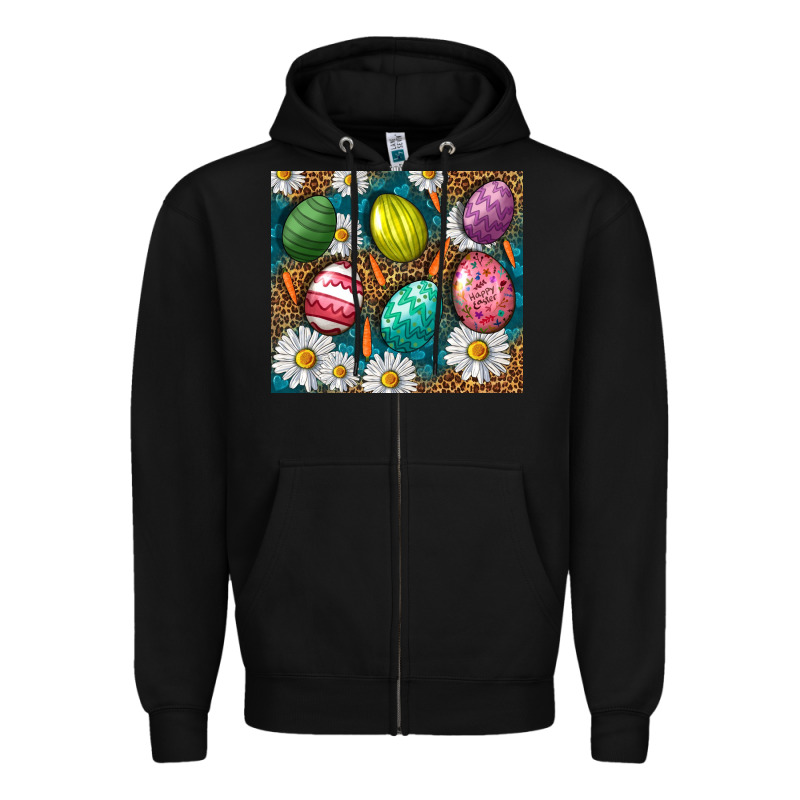 Easter Eggs Tumbler Zipper Hoodie by BundleAndBundleShop | Teevron