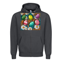 Smoke Easter Eggs Tumbler Zipper Hoodie - BundleAndBundleShop