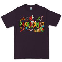 Plum christmas phlebotomist Premium Tee - MaliasSmallBusiness