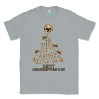 Heather Grey Happy Consumption Day Classic Tee - RanaPortraitStore