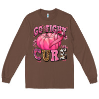 Chestnut go fight cure pumpkin Long Sleeve Tee - texasbilliewilder