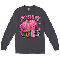 Smoke go fight cure pumpkin Long Sleeve Tee - texasbilliewilder