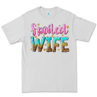 Dove Grey spoiled wife Premium Tee - NancyCooperArtShop