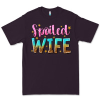 Plum spoiled wife Premium Tee - NancyCooperArtShop