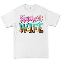 White spoiled wife Premium Tee - NancyCooperArtShop
