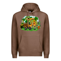 Chestnut truck saint patricks day Premium Hoodie - FaDigitalArtStudio
