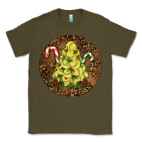 Army Green Softball Leopard  Christmas Classic Tee - RanaPortraitStore