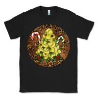 Black Softball Leopard  Christmas Classic Tee - RanaPortraitStore