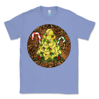 Colony Blue Softball Leopard  Christmas Classic Tee - RanaPortraitStore