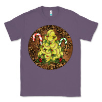 Lavender Softball Leopard  Christmas Classic Tee - RanaPortraitStore