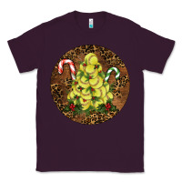 Plum Softball Leopard  Christmas Classic Tee - RanaPortraitStore