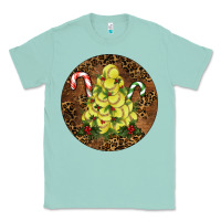 Seafoam Softball Leopard  Christmas Classic Tee - RanaPortraitStore