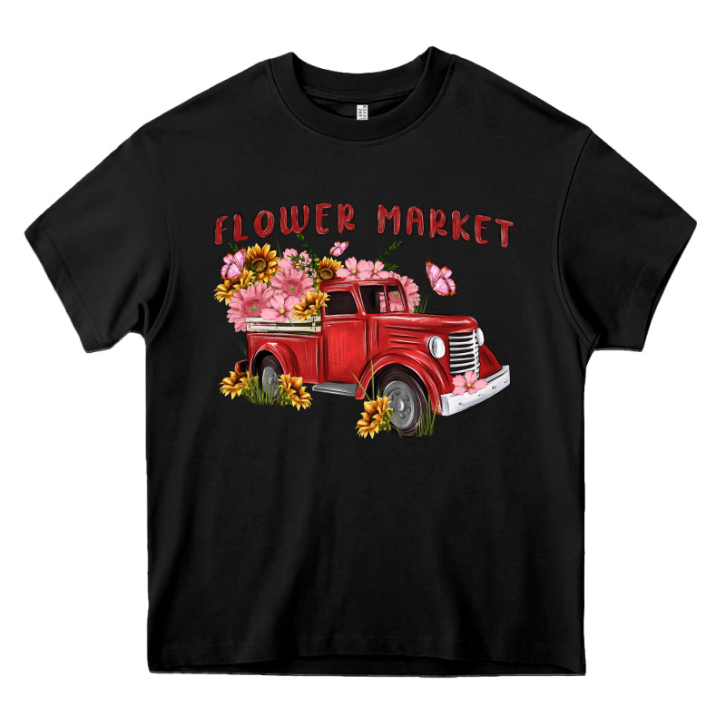 Flower Market Heavy Core Tee by MaliasSmallBusiness | Teevron