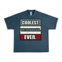 Coolest Veterinarian Ever Urban Heavy Tee | Teevron