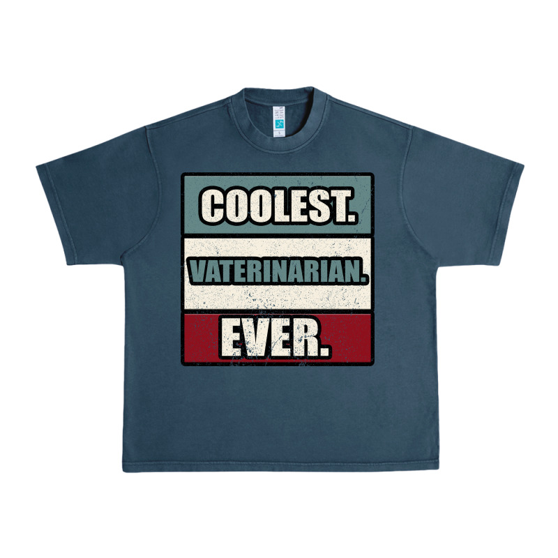 Coolest Veterinarian Ever Urban Heavy Tee by Bettercallsaul | Teevron