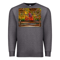 Charcoal Heather Farm Life Rooster Premium Sweatshirt - CowhideDigitalArt