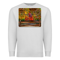 Dove Grey Farm Life Rooster Premium Sweatshirt - CowhideDigitalArt
