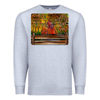 Heather Grey Farm Life Rooster Premium Sweatshirt - CowhideDigitalArt