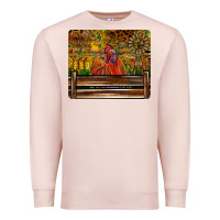 Pale Pink Farm Life Rooster Premium Sweatshirt - CowhideDigitalArt