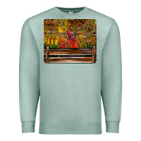 Seafoam Farm Life Rooster Premium Sweatshirt - CowhideDigitalArt