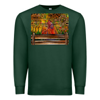 Sports Green Farm Life Rooster Premium Sweatshirt - CowhideDigitalArt